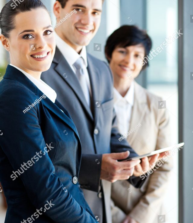 stock-photo-group-of-businesspeople-with-tablet-computer-110459093